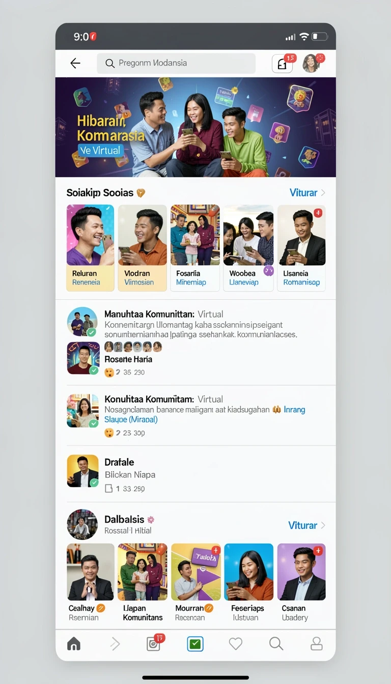 Tampilan utama aplikasi asia918 Aplikasi Game Online Indonesia Terbaru yang intuitif dan efisien.