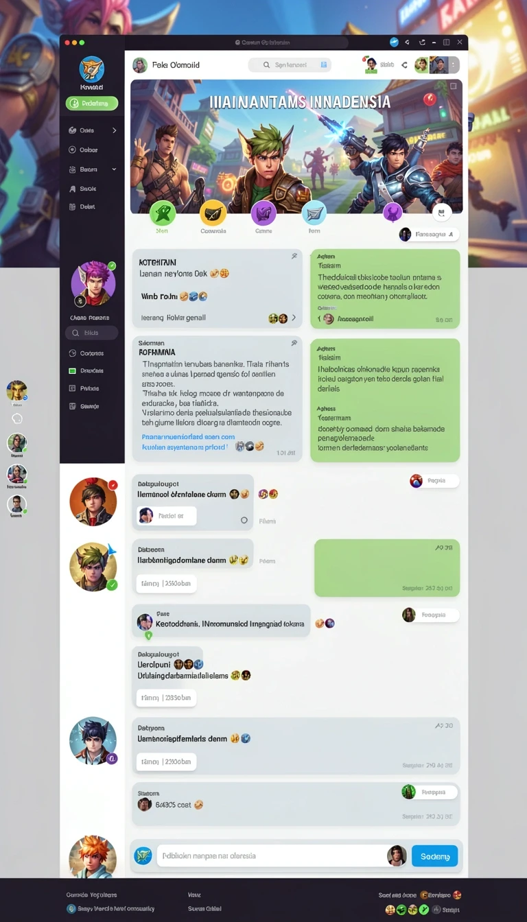Tampilan utama aplikasi asia200 Akses Cepat Game Online Indonesia yang intuitif dan efisien.